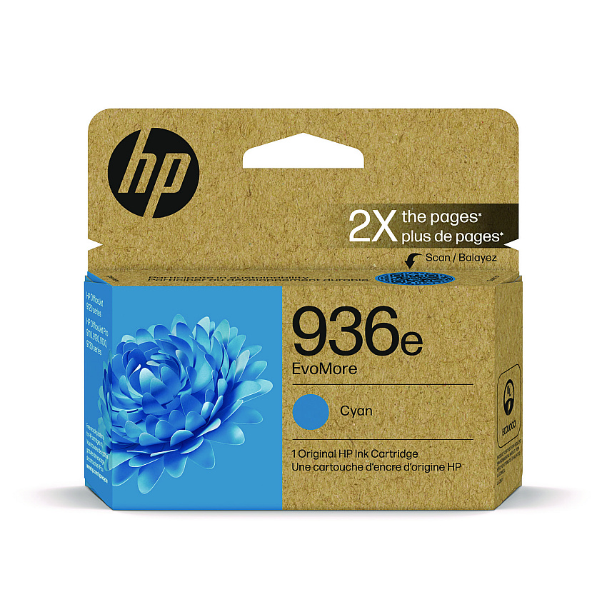 HP 936E, (4S6V3LN) Cyan Original Ink Cartridges