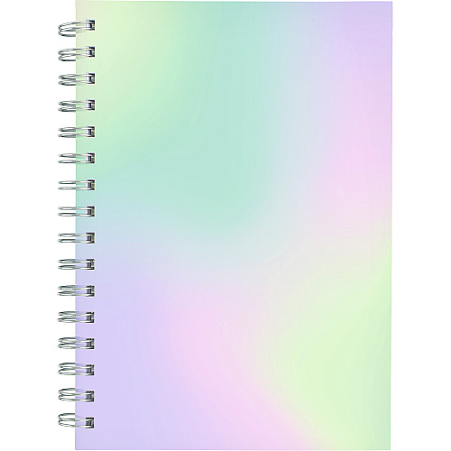 Cambridge Ombre Weekly/Monthly Planner, Colorful Cloud Artwork, 8.5 x 6.38, Multicolor Cover, 12-Month (Jan to Dec): 2025 (1731200)