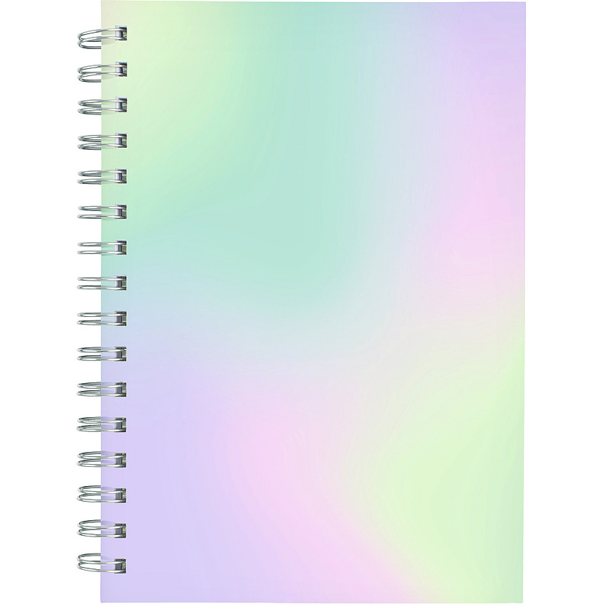Cambridge Ombre Weekly/Monthly Planner, Colorful Cloud Artwork, 8.5 x 6.38, Multicolor Cover, 12-Month (Jan to Dec): 2025 (1731200)