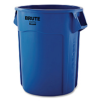 Rubbermaid Commercial Brute Container, 10 gal, Plastic, Blue (1779699CT)