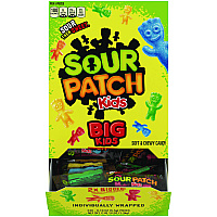 Sour Patch Kids Fruit Flavored Candy, Grab-and-Go, 240-Pieces/Box (43147)