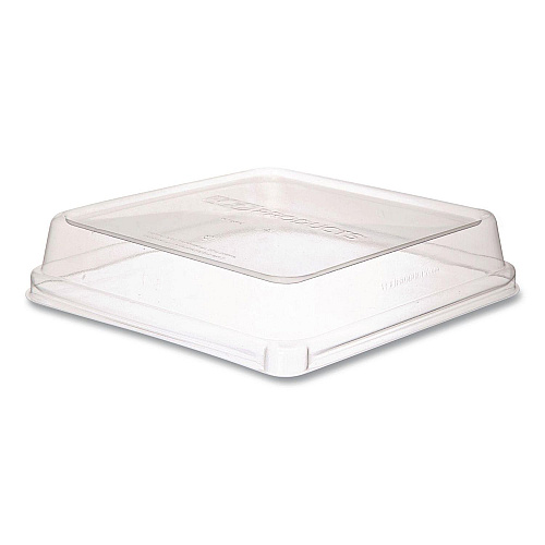 Eco-Products Renewable and Compostable Lids, 7.86 x 7.86 x 1.64, Clear, Plastic, 200/Carton (EPSCS8SLID)