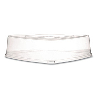 Eco-Products Vanguard Regalia Serving Tray Lids, 14.5 x 14.5 x 3.94, Clear, Plastic, 50/Carton (EPSCTRS14LID)