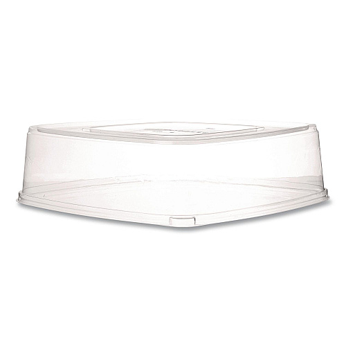 Eco-Products Vanguard Regalia Serving Tray Lids, 14.5 x 14.5 x 3.94, Clear, Plastic, 50/Carton (EPSCTRS14LID)
