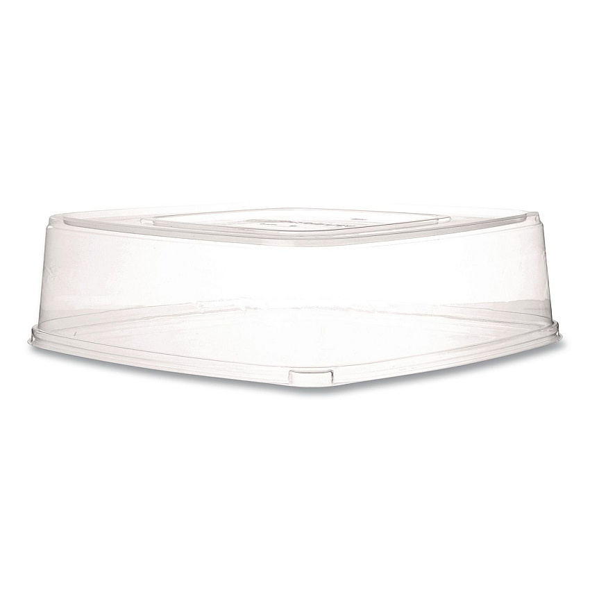 Eco-Products Vanguard Regalia Serving Tray Lids, 14.5 x 14.5 x 3.94, Clear, Plastic, 50/Carton (EPSCTRS14LID)