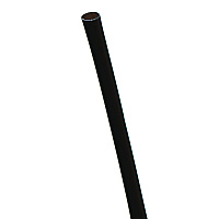 Eco-Products Unwrapped Straw, 5.75, Plastic, Black, 20,000/Carton (EPST513)