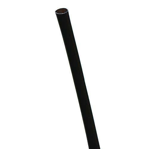 Eco-Products Unwrapped Straw, 5.75, Plastic, Black, 20,000/Carton (EPST513)