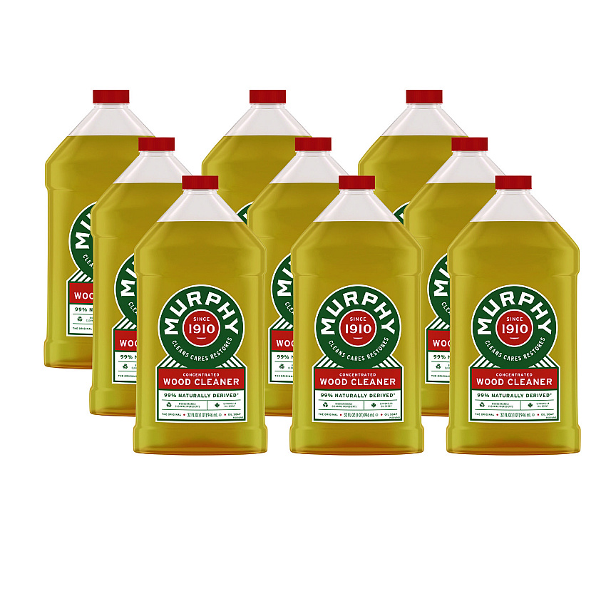 Murphy Original Wood Cleaner, Liquid, 32 oz Bottle, 9/Carton (01163CT)