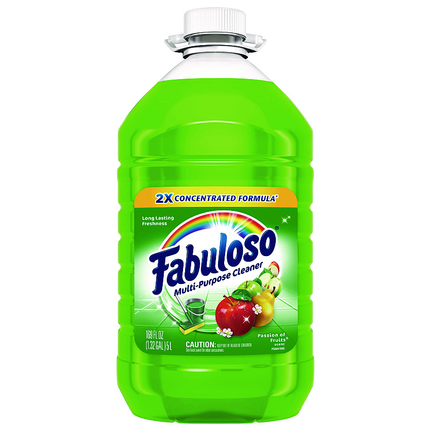 Fabuloso Multi-use Cleaner, Passion of Fruits Scent, 169 oz Bottle (45816EA)