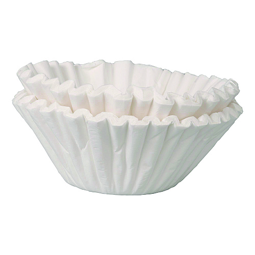 BUNN Flat Bottom Coffee Filters, 12 Cup Size, 250/Pack, 12 Packs/Carton (BCF250CT)