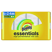 Bounty&reg; Essentials Kitchen Paper Towels, 2-Ply, 108 Sheets, 12 Rolls (11093)