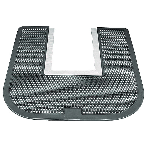 Impact Disposable Toilet Floor Mat, Nonslip, Orchard Zing Scent, 23 x 21.63, Gray, 6/Carton (1550CT)