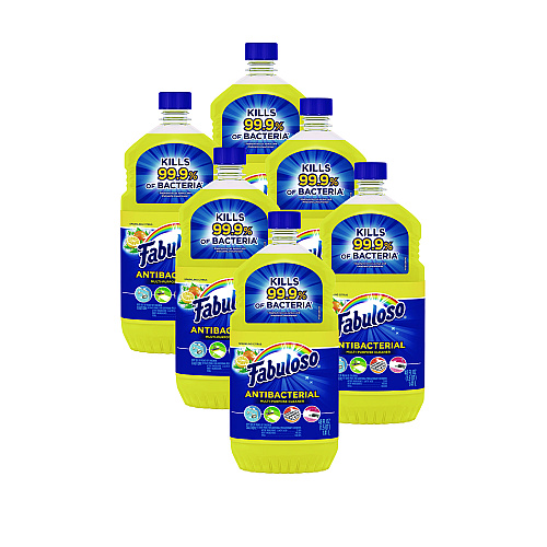 Fabuloso&reg; Antibacterial Cleaner, Citrus, 48 oz., 6 Bottles (98557)