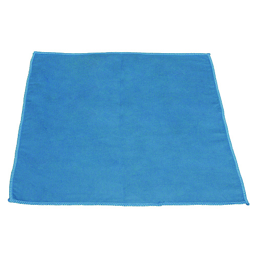 Impact Lightweight Microfiber Cloths, 16 x 16, Blue, 12/Pack, 18 Packs/Carton (LFK100)