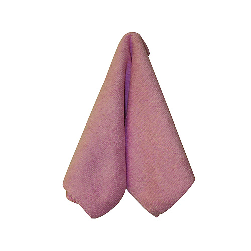 Impact Premium Weight Microfiber Dry Cloths, 16 x 16, Pink, 12/Pack (LFK400)