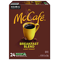 McCafe Breakfast Blend K-Cup, 24/BX (7468)