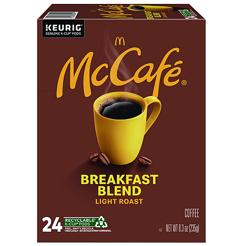McCafe Breakfast Blend K-Cup, 24/BX (7468)