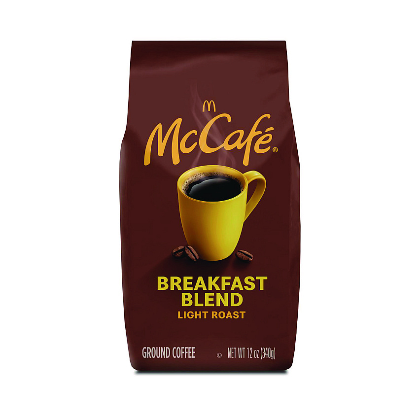 McCafe Ground Coffee, Breakfast Blend, 12 oz Bag (5533EA)