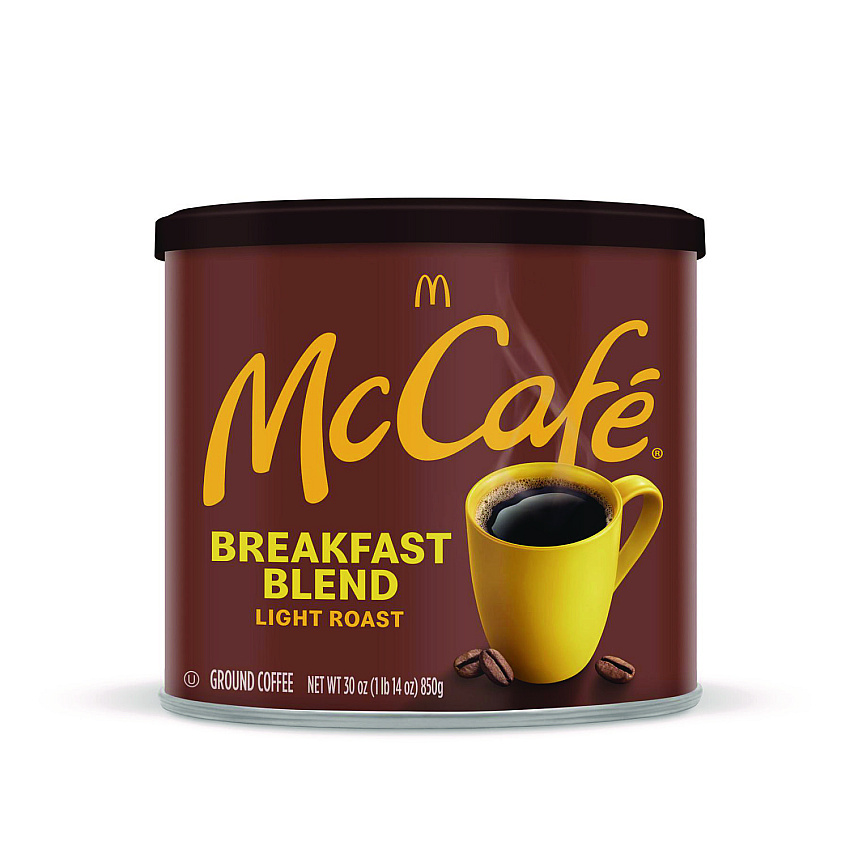 McCafe Ground Coffee, Breakfast Blend, 30 oz Can (7152EA)