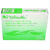 Impact Naturelle Maxi Pads, #4 Ultra Thin with Wings, 200 Individually Wrapped/Carton (25169798)