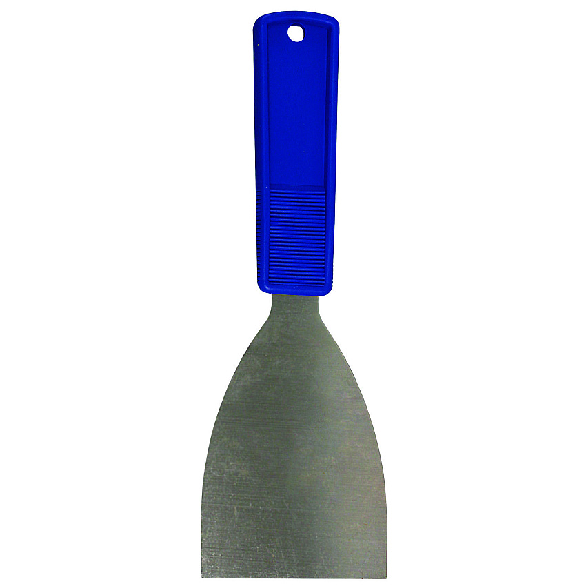 Impact Putty Knife, 3" Wide, Stainless Steel Blade, Blue Polypropylene Handle (3401DZ)