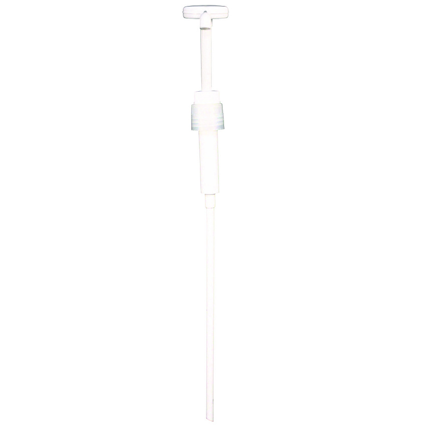 Impact Economy Plastic Dispensing Pump with Senior Rieke Adapter for 5 gal Pails and 38 mm Screwcap for 1 gal Jugs, White (904AEA)