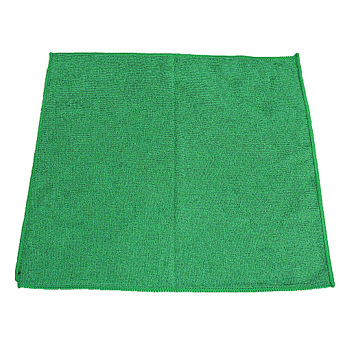 Impact Lightweight Microfiber Cloths, 16 x 16, Green, 240/Carton (LFK301)