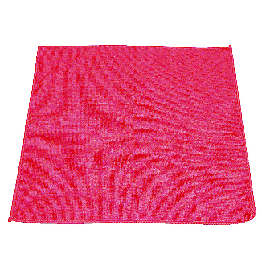 Impact Lightweight Microfiber Cloths, 16 x 16, Red, 240/Carton (LFK451)
