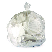 Heritage High-Density Waste Can Liners, 4 gal, 6 mic, 17" x 18", Natural, 2,000/Carton (Z3418RNR01)
