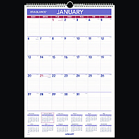 AT-A-GLANCE Erasable Wall Calendar, 15.5 x 22.75, White Sheets, 12-Month (Jan to Dec): 2026 (PMLM0328)
