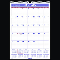 At A Glance AAGPA133 36 X 24 In. Erasable Yearly Wall Planner Calendar