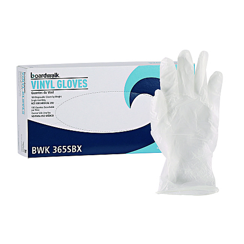 Boardwalk&reg; General Purpose Vinyl Gloves, Small, 100 Gloves (BWK365SBX)