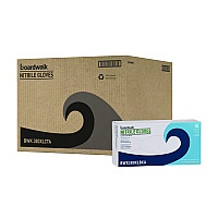 Boardwalk&reg; Disposable Nitrile Gloves, X-Large, Blue, 4 mil, 1000/CT (BWK380XLCTA)