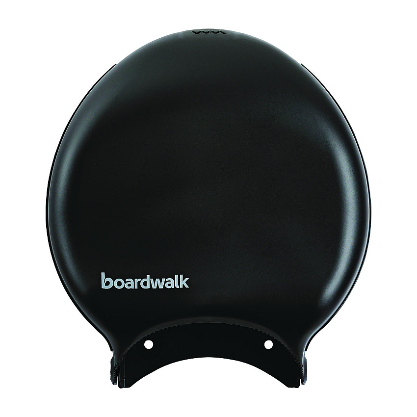 Boardwalk&reg; Jumbo Jr. Toilet Paper Dispenser, 1 Roll, Black (BWK1519)