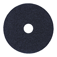 Boardwalk&reg; Standard 12" Stripping Floor Pads, Black, 5 Pads (BWK4012BLA)