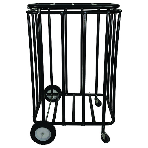 Champion Sports Compact Lockable Ball Locker, Metal, 176 lb Capacity, 22 x 28 x 43, Black (CBL)