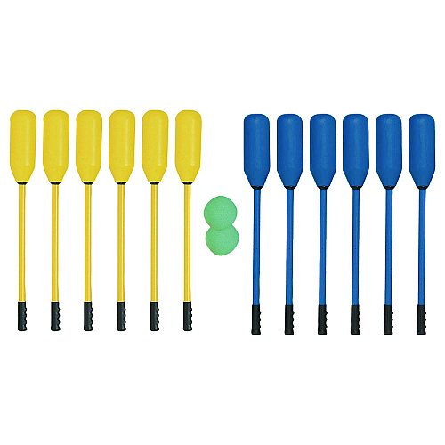Champion Sports Soft Polo Set, 24" Long, (12) Sticks/(2) 7" Balls (PXSET)