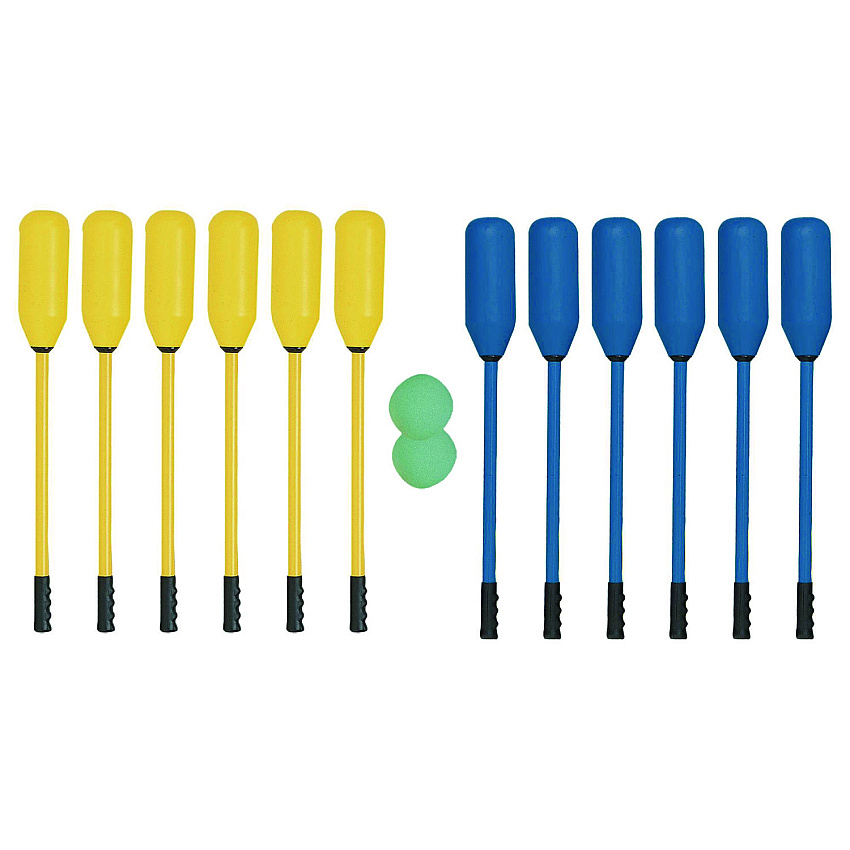 Champion Sports Soft Polo Set, 24" Long, (12) Sticks/(2) 7" Balls (PXSET)