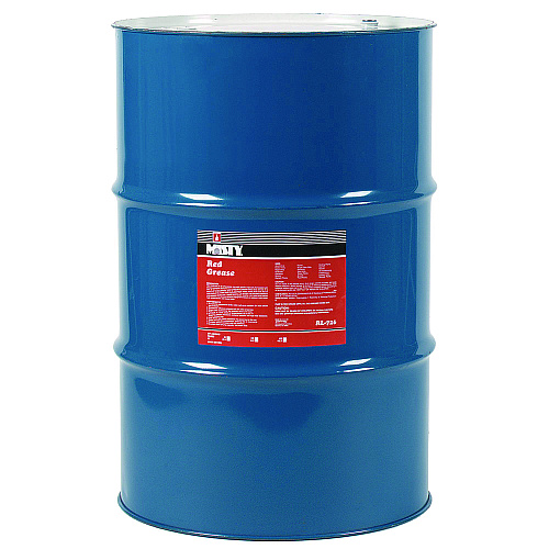 Misty NLGI #2 Red Grease, 120 lb Drum (1003045)