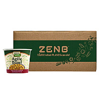 ZENB Instant Meals, Red Pepper Harissa Pasta, 2.8 oz Bowl, Dozen (02839)