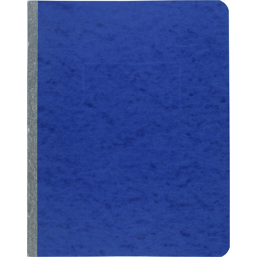 Acco Pressboard Report Cover with Tyvek Reinforced Hinge, Two-Piece Prong Fastener, 3" Capacity, 8.5 x 11, Dark Blue/Dark Blue (25973)