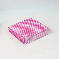 Paterson Grease-Resistant Food Wrap, 12" x 12", Red Check, 5,000/Carton (WG01008)