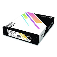 Universal Deluxe Colored Paper, 20 lb Bond Weight, 8.5 x 11, Goldenrod, 500/Ream (UNV11205)