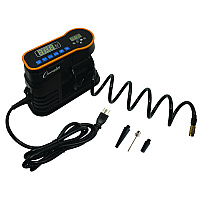 Champion Sports Digital Electronic Inflator, 0.78 cu ft/min, 30 psi, 70
