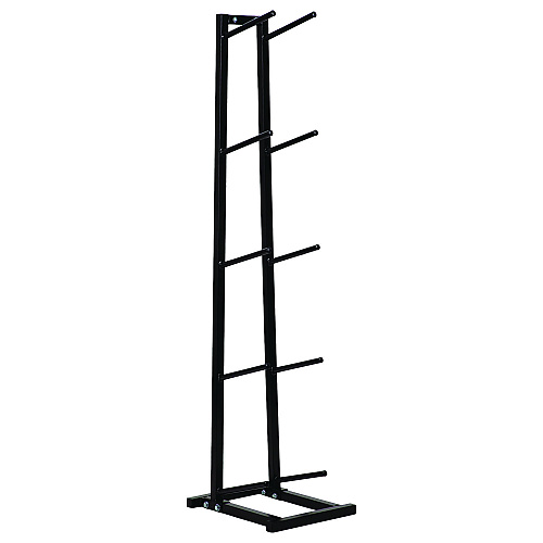 Champion Sports Single Medicine Ball Tree, 11" x 15" x 52", Black (MBR1)