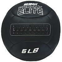 Champion Sports Rhino Promax Elite Medicine Ball, 6 lb, Black (PRX6)