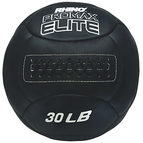 Champion Sports Rhino Promax Elite Medicine Ball, 30 lb, Black (PRX30)