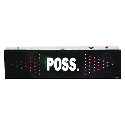 Champion Sports Electronic Possession Arrow, 21" x 3" x 6", Black Face, Red Graphics (PARROW)