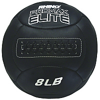 Champion Sports Rhino Promax Elite Medicine Ball, 8 lb, Black (PRX8)
