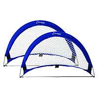 Champion Sports Pop Up Half Moon Goal, 30" x 18", Pair (SG3018)